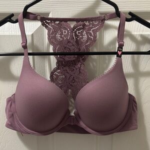 Victoria's Secret Purple Lace T-Shirt Bra